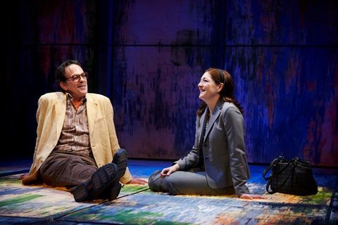 Production photograph from Hope and Gravity at City Theatre Company.