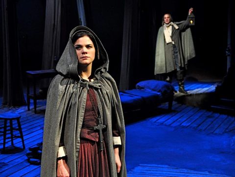 Production photograph from Abigail/1702 at City Theatre Company.