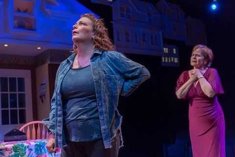 Production photograph from The Roommate at Cincinnati Playhouse.