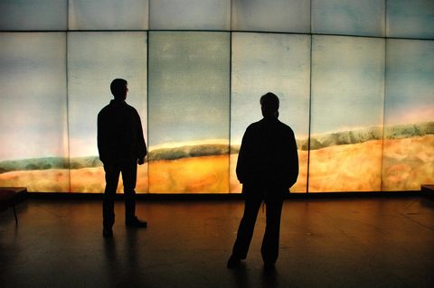 Production photograph from Human Error at City Theatre Company.